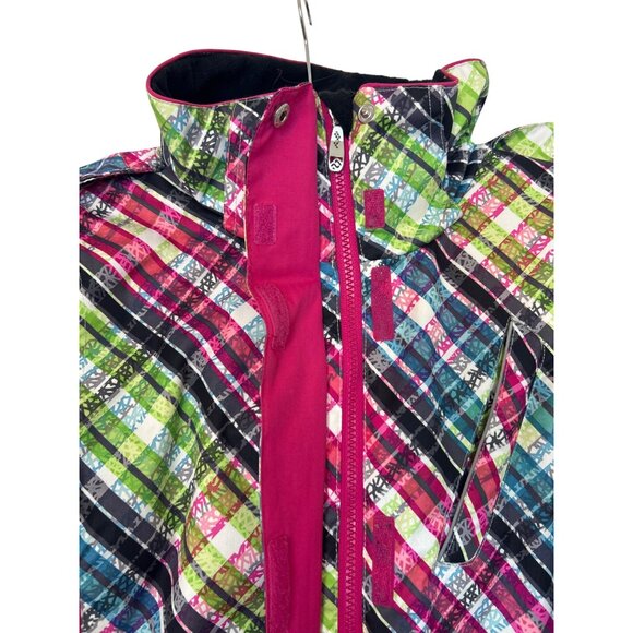 Jupa Ski Snowboard Jacket Girl's 16 Dridux Thermadux Waterproof Multicolored - Picture 5 of 11